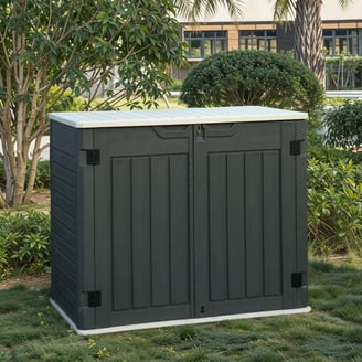 Dextrus 35 cu ft Outdoor Horizontal Storage Sheds, Weather