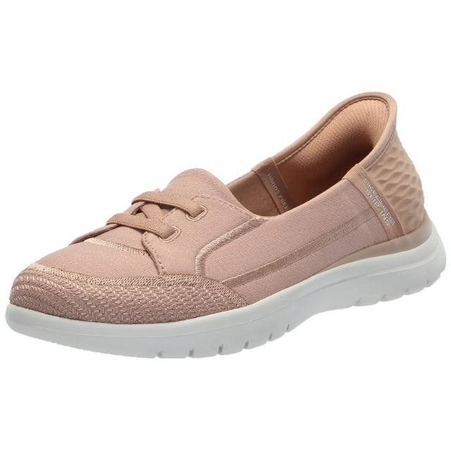 Zapatillas náuticas sin cordones Skechers On-the-Go Flex-Top Notch para mujer