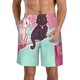 thumbnail image 1 of Balery Cats On Broomstick Traje de Baño Estilo Hawaiano para Hombre, Shorts de Secado Rápido con Bolsillos-X-Large, 1 of 6