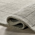 thumbnail image 5 of Rugs USA Mozai Fringed Wool-Blend Area Rug, 4' x 6', Mozai Light Grey, 5 of 6