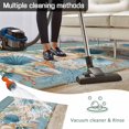 thumbnail image 5 of Teal Blue Brown Beach Coastal Outdoor Rug for Patio/Deck, Non-Slip Large Area Rug 5 x 8 Ft, Nautical Shell Starfish Coral Summer Indoor Outdoor Rugs Washable Area Rugs, Camping Rug Carpet Runner, 5 of 8