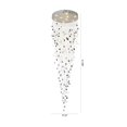 thumbnail image 4 of Chrome Flushed Frame Chandelier, 4 of 6