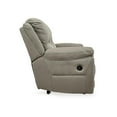 thumbnail image 4 of Ashley Furniture Next-Gen Gaucho Faux Leather Reclining Sofa in Light Gray, 4 of 7