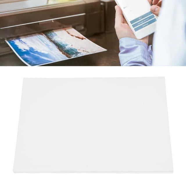 Inkjet 100 Uds Papel Adhesivo A48.3x11.7in Impresora De Inyección De Tinta Etiquetas Autoadhesivas Adhesivas Blancas Imprimibles Para Manualidades
