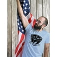 thumbnail image 2 of Eagle Independence Day T-Shirt Men -Image by Shutterstock, Male x-Large, 2 of 4