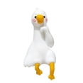 thumbnail image 2 of Dserhfy Mini Resin Goose Figurine Funny Resin Small Goose Computer Decor Collectible Cute 3D Craft Sculpture for Office Desk Car Dashboard Home Decor, 2 of 8