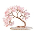 thumbnail image 2 of Clearance Desktop Ornament under $10,Decor Spiritual Gift Meditation Rystal Tree Natural Crystals Stone Base Tree Copper Wire Amethyst Tree Crystals Life Tree Attract Luck Tree For Positive Ener, 2 of 7