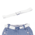 thumbnail image 7 of Buyless Fashion Kids and Baby Adjustable and Elastic Dress Stretch Belt with Silver Buckle, 7 of 7