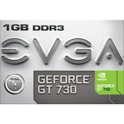 EVGA GeForce GT 730 DirectX 12 01G-P3-2731-KR 1GB 128-Bit DDR3 PCI Express 2.0 Video Card