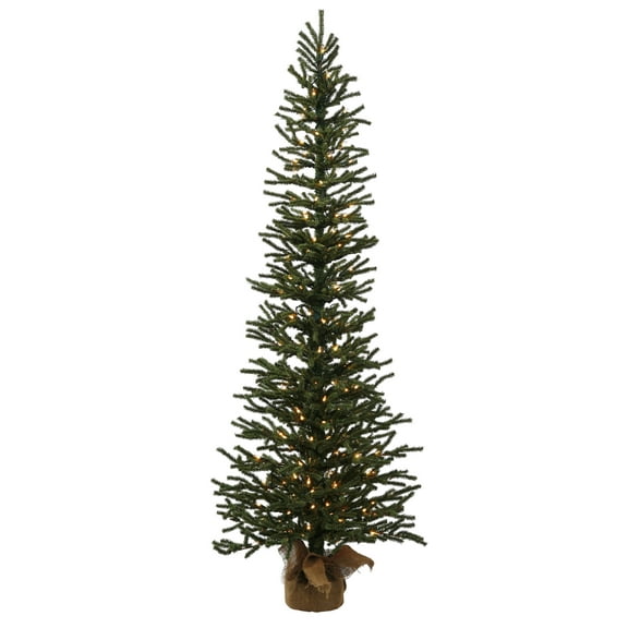 Vickerman 4' Mini Pine Artificial Christmas Tree, Warm White Dura-lit LED Lights