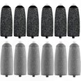 thumbnail image 1 of 12-Pack Replacement Rollers for Electronic Pedi Tools, Compatible with Multiple Models, 6 Additional Heads Included, 1 of 5