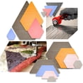 thumbnail image 2 of 4 Pcs Quilting Ruler,Free Motion Fabric Ruler Racks Patchwork Tool Handmade Drawing Supplies, 2 of 8