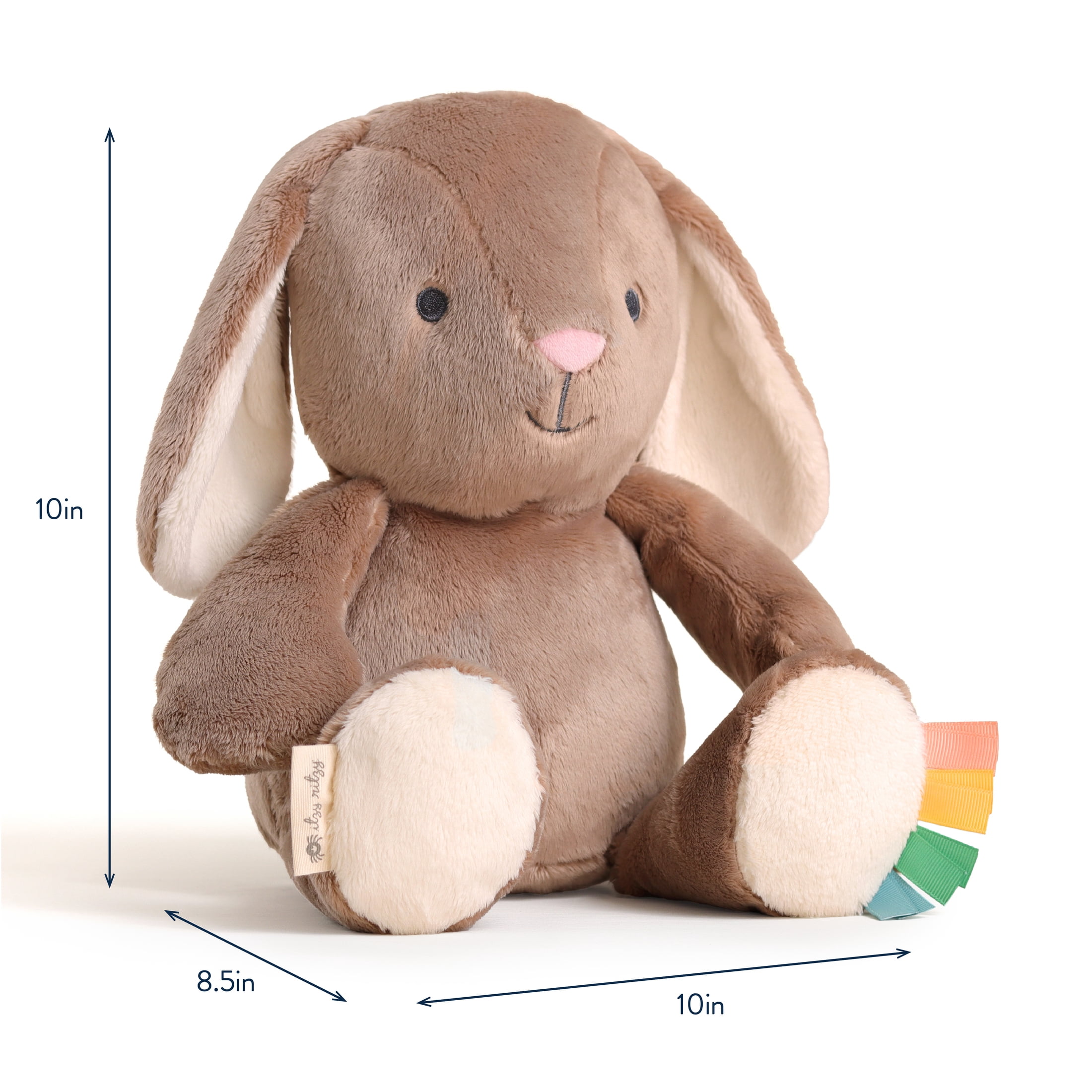 Itzy Ritzy Sweetie Snuggles™ Plush Taupe Bunny