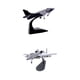 thumbnail image 1 of 2 piezas de metal fundido a ón, avión de a reacción, modelo de avión con soporte, juguetes, coleccionables de , fundido a ón Macarena Avión de combate, 1 of 7