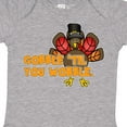 thumbnail image 4 of Inktastic Gobble Til' You Wobble Boys or Girls Baby Bodysuit, 4 of 5