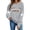 X95-NSLGXD Gray Halloween Sweatshirt for Women, variant on NSLGXD Halloween Sweatshirts for Women Plus Size Ghost Graphic Pullovers Fall Holiday Round Neck Long Sleeve Y2k Tops Halloween Costumes