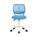 thumbnail image 2 of Silla de oficina giratoria de 360 grados ajustable en altura FurnitureR Azul CARNATION, 2 of 6