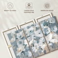 thumbnail image 6 of Elephant Stock Breezy Garden Wall Art - Horizontal Multi Panel Canvas - Living Room Wall Decor - Abstract Multi Panel - Blue And Beige Decor By Danhui Nai - 65" x 42", 6 of 8