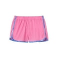 thumbnail image 6 of Wonder Nation Girls Short Sleeve Top and Sleep Shorts Pajama Set, 2-Piece, Sizes 4-18 & Plus, 6 of 7