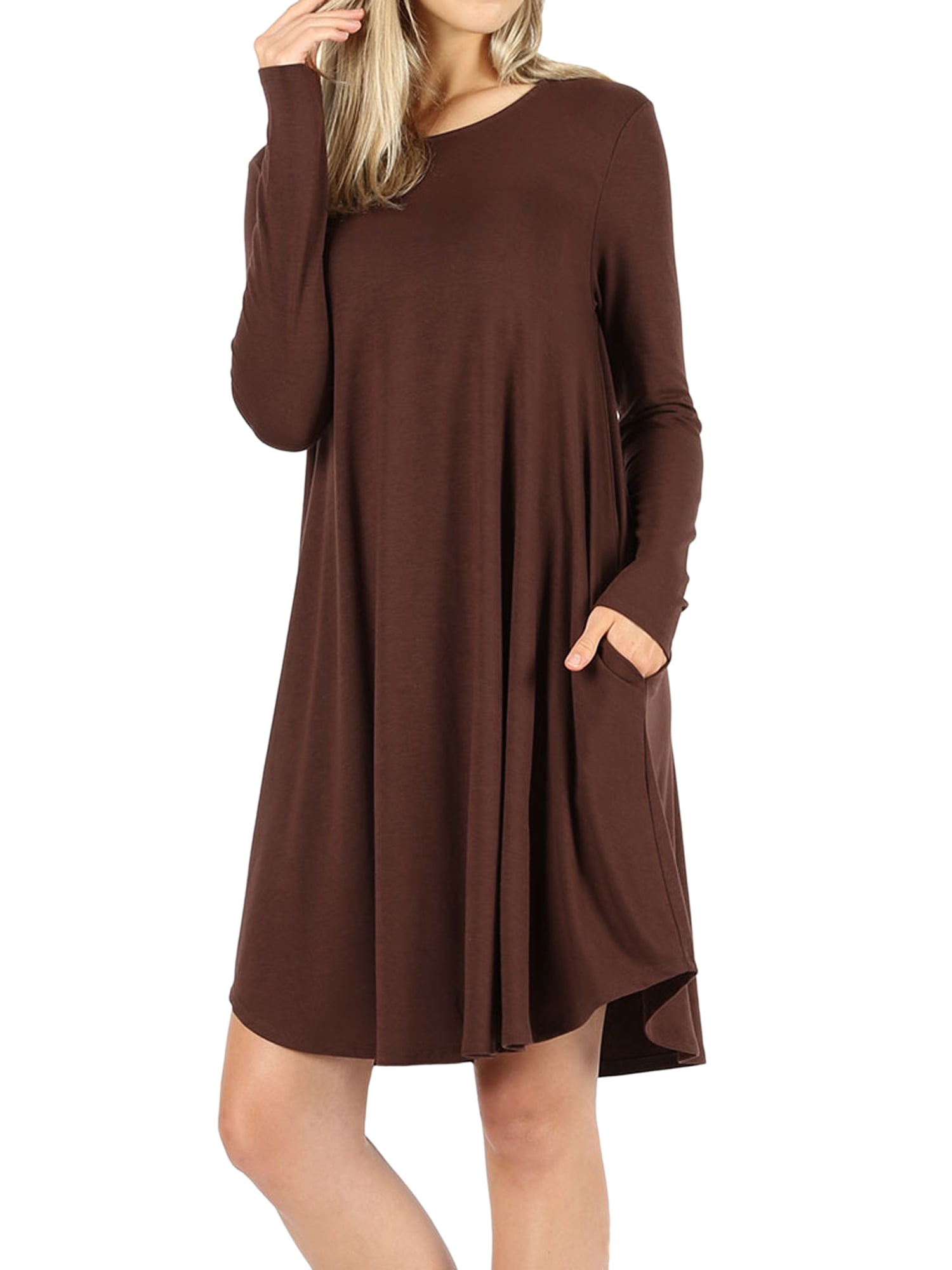 knee length tunic dress