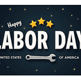 thumbnail image 3 of Decorative Design Happy Labor Day Party Decoration Celebration Banner for Work Event American Patriotic Decoration, 3 of 7