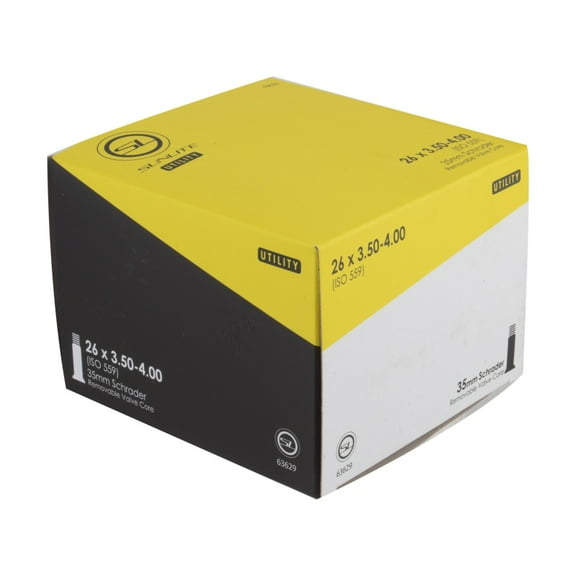 Sunlite Utili-T Standard Schrader Valve Tubes 26x3.50-4.00 SV 35mm 0d