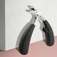 thumbnail image 2 of Manicure And Pedicure Set 2000 Nail Easy Grip Rubber Handle Angled Curved Nail Wide Mouth Proof Unisex, 2 of 3