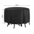 thumbnail image 3 of 190T Home Sunscreen Waterproof Cover Garden Courtyard Table And Chair Cover, 3 of 7