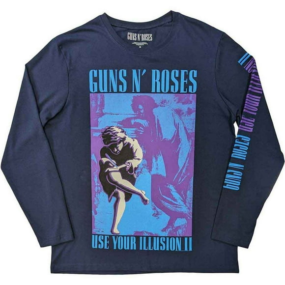 Guns N Roses Adult Get In The Ring Tour 1991-1992 Long-Sleeved T-Shirt