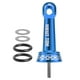 thumbnail image 4 of Soporte de pesca con carrete, accesorios de pesca portátiles ligeros de Metal, color azul, 4 of 4