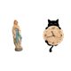 thumbnail image 1 of Estatua de María, figura de dama, obra de arte, decoración de escritorio, decoración de pared, regalos, adorno colgante ligero para oficina, habitació, 1 of 8