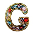 thumbnail image 1 of Porte-clés de Noël 26 Lettres Pendentif Strass, 1 of 8