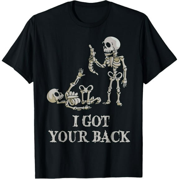 I Got Your Back Halloween Skeleton T-Shirt