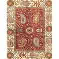 thumbnail image 1 of Ahgly Company Indoor Rectangle Abstract Red Oriental Area Rugs, 5' x 8', 1 of 6