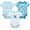 A10 Light Blue, variant on YEPGAR Newborn Infant Bodysuits Short Sleeve Summer Soft Cotton Cotton Newborn Onesies Infant Clothes Boys Blank Baby Onesies for 0-12 Months (Light Blue, 0-3 Months)