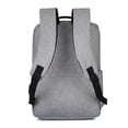 thumbnail image 3 of 16 Inch Slim Waterproof Laptop Backpack with USB Charging Port, Casual Daily Bag ,Gray, 3 of 9