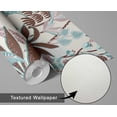 thumbnail image 6 of S4Sassy Peel and Stick Walls Covering, Tropical Banana Tree Print Removable Wall Wrap - Brown Instant Wall Mural for Bathroom, Laundry Room, Closet Interior - Self-Adhesive Wallpaper Vinyl - 25"x120", 6 of 9