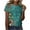 style03-Multicolor, variant on Gamivast Short Sleeve Tops for Women Summer Vintage Floral Graphic Tees Casual Crewneck Tshirts Spring Vacation Loose Fit Shirts XXXXXL Camisas Para Mujer