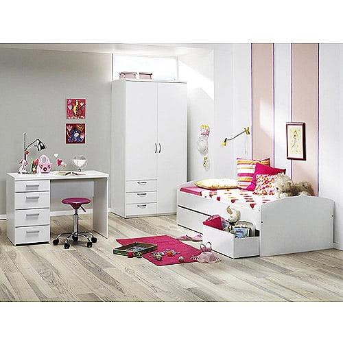 Parker Student Desk White Walmart Com Walmart Com