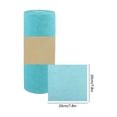 thumbnail image 3 of Rollo de paño de microfibra desechable para limpieza general, toallas de papel para cocina y baño, trapos de limpieza gruesos y grandes, 20 hojas de toallitas absorbentes de aceite que no rayan, colo, 3 of 6