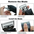 thumbnail image 7 of Detachable Pet Clipper Blades,Compatible with Most Andis,Oster A5,Wahl KM Series Clipper,Made of Ceramic Blade & Stainless Steel Blade, 7 of 7