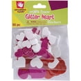 thumbnail image 2 of Foam Glitter Stickers 55/Pkg-Hearts, 2 of 2