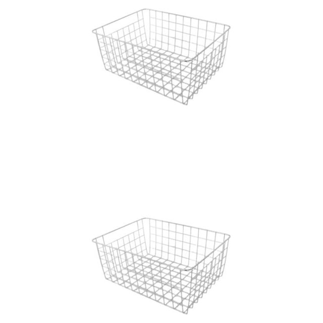Maytalsory Rustproof And Waterproof - Strong Load-bearing Shelf Smooth And Fluent For Home Silver 2Set