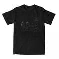 thumbnail image 3 of Camisetas para hombre y mujer, Snoopy, Peanuts, Halloween, Charlie Brown, I Got A Rock, camisetas de algodón, camisetas de manga corta, cuello redondo, ropa 6XL, 3 of 5