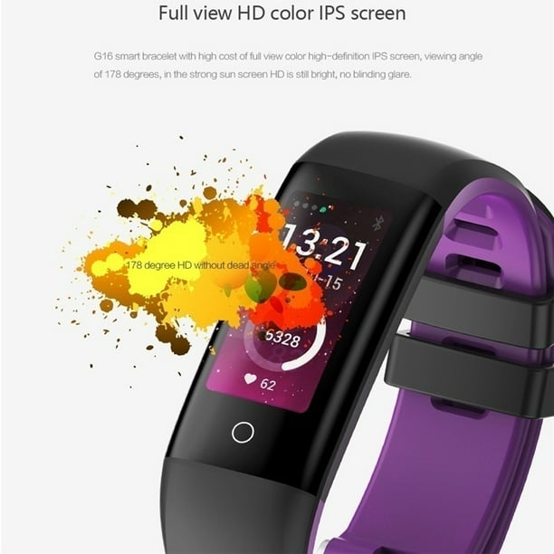 G16 Colorful Smart Bluetooth Fitness Tracker Sport Smart Watch