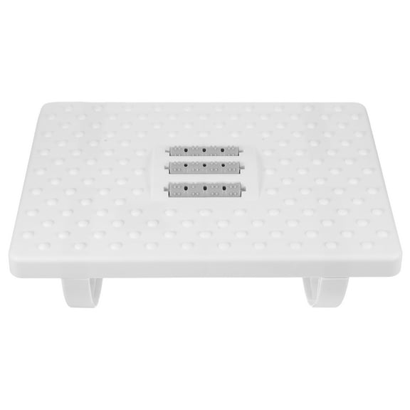 HOMEMAXS Small Desk Step Stool Work 34.00X25.00X13.00CM White