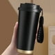 thumbnail image 1 of Taza Térmica de Viaje de Acero Inoxidable de 500 Ml | Termo de Vacío 304 con Pajita y Correa de Nailon | Vaso Portátil para Café Frío y Caliente | Botella de Agua Resistente y a Prueba de Fugas para, 1 of 6