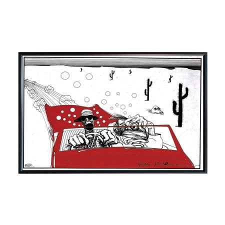 XIHOO Ralph Steadman Fear and Loathing Poster Frameless Gift 12 x 18 inch(30cm x 46cm)-S-203