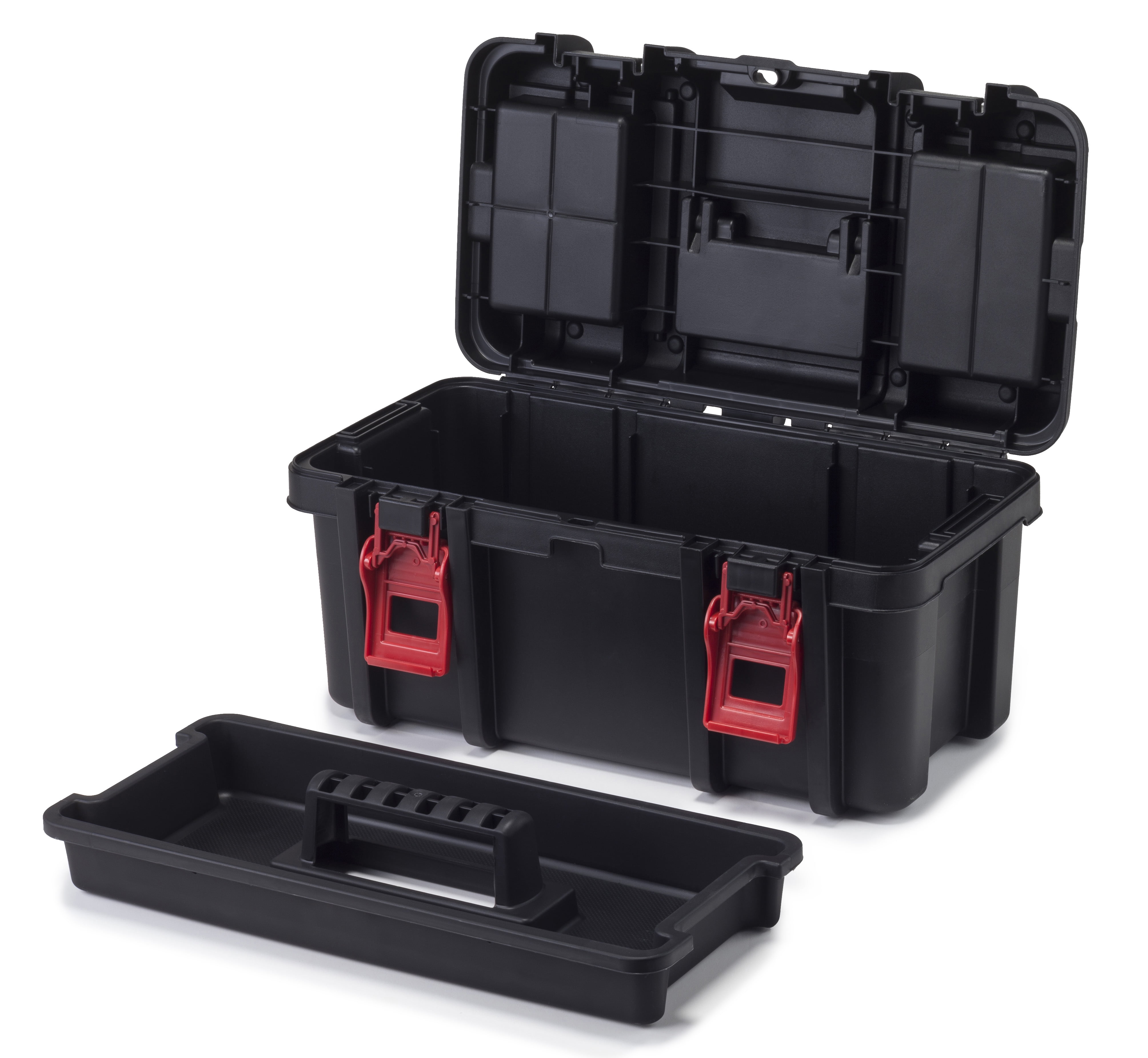 Utoolmart utoolmart 12-inch tool box, plastic tool box with