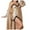 Khaki, variant on Yuncity Womens Nightgown Pajama Dress Set Plus Size Silk Strappy Tops Pjs Loungewear Soft Xl-5Xl